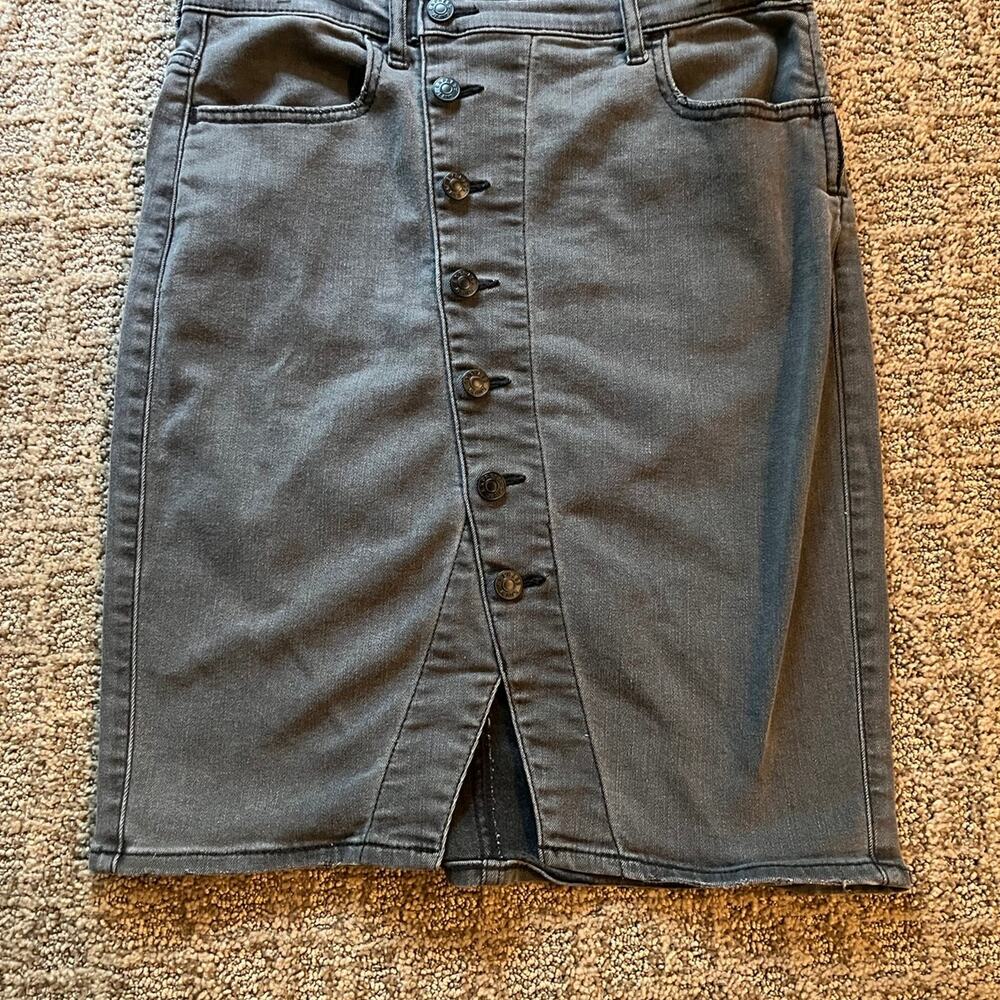 Express grey jean Skirt - Size 6